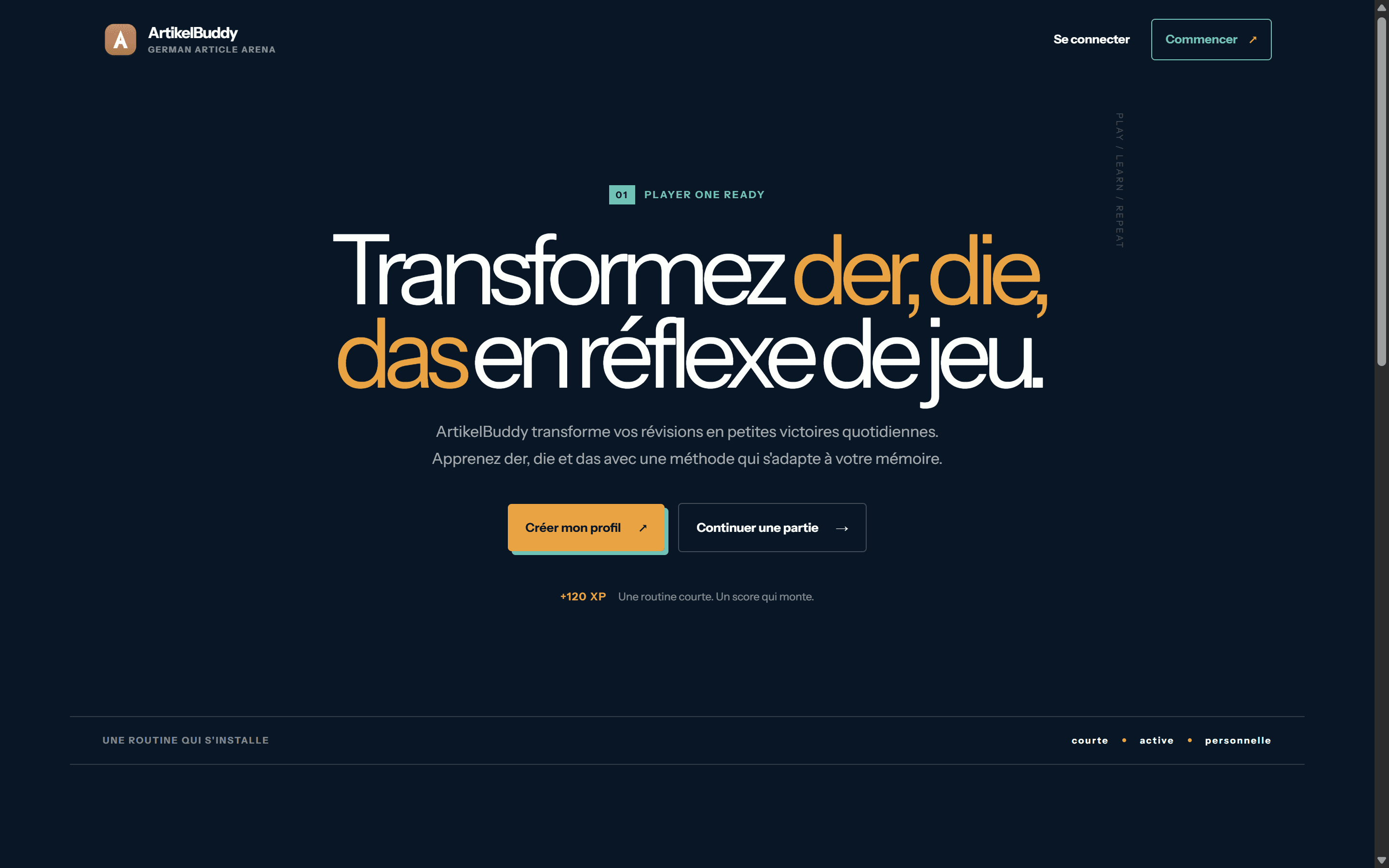 Apprentissage ludique des articles allemands